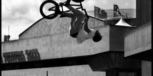 Image of someone BMX cycling.