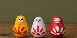 Image of Japanese dolls.