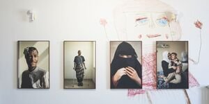 Image of an art exhibition.