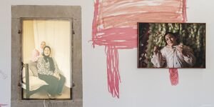 Image of an art exhibition.