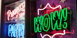 Image of a neon light.