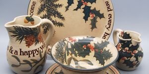 Image of a group of Christmas pots.