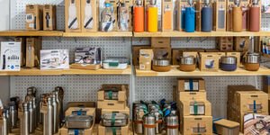 Image of products on a shelf.
