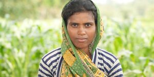 Image of a woman in a field.