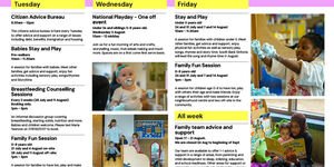 front of timetable