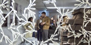 Image of an art installation.