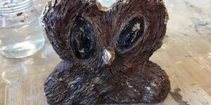 Sculpture created by a member of art group