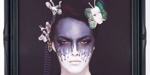 Abstract painting of a woman.