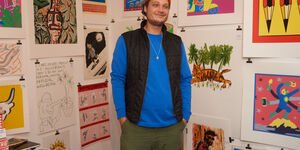 London Illustration Fair 2023 artist portrait