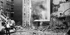 Mick MacNamee - Redcross Way Buildings - c1973 - photo-Nick Jeffrey