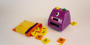 Riley the Reading Monster Blueprints Made in Brunel