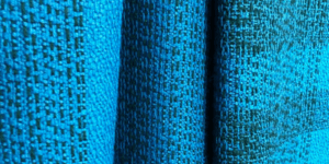 Archipelago Textiles product blue scarf