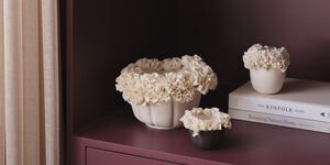 Image of frilly ceramic bowls.