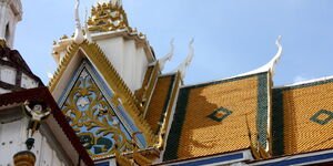 Image of Cambodian architecture. 