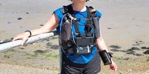 An image of Veronique during her travels.