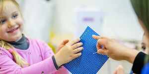 coin street nursery curricular goals sew a stitch