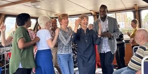 Dancing on a Boat Party
