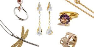 Collage of a collection of jewellery.