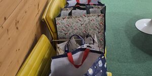 Food bags for local residents