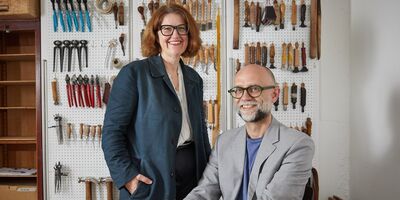 Image of Carreducker in their studio.