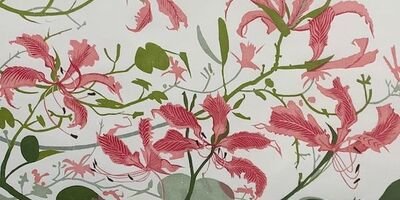 The Orchid Tree, Wood Cut