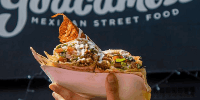 Picture of a burrito.