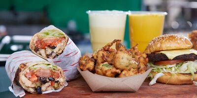 Image of vegan food at Fed by Plants.