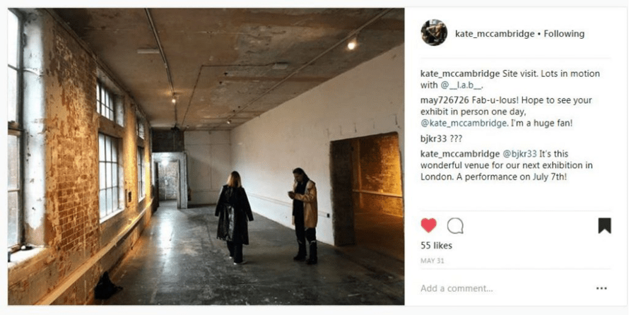 Bargehouse Instagram post