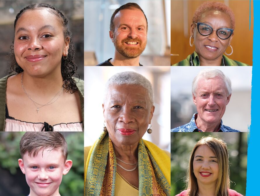 Collage of people from Coin Street.