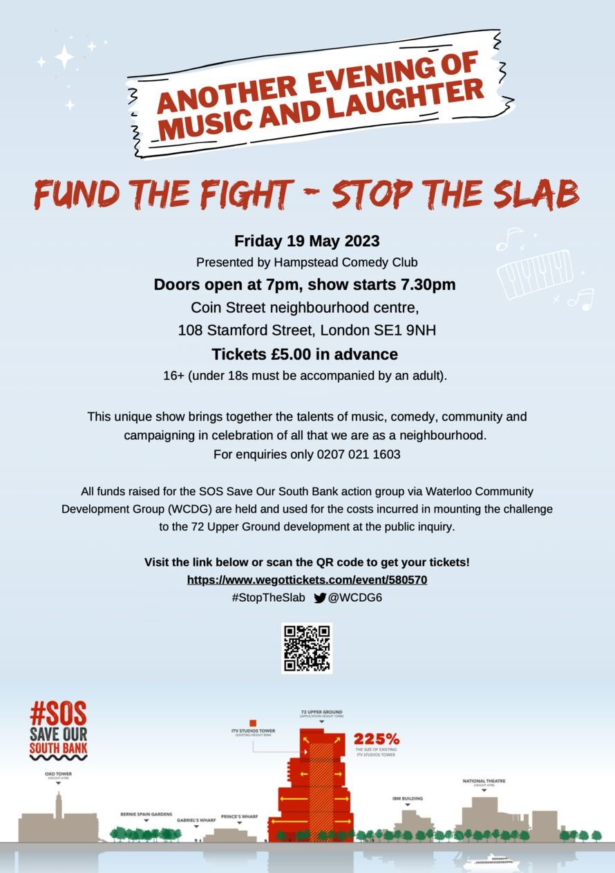 Another evening of music and laughter flyer